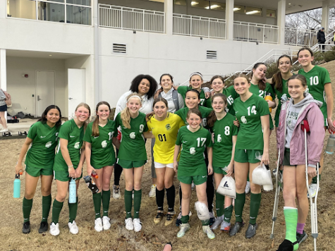 Middle School Girls Soccer Team